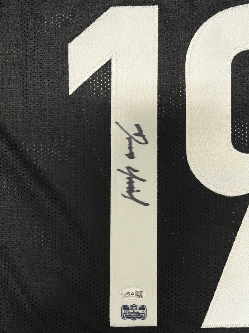 Dennis Quaid Signed Jack "Cap" Rooney Any Given Sunday Custom Jersey JSA COA