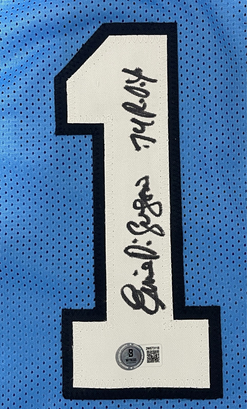 Ernie DiGregorio Signed Buffalo Braves Custom Jersey w/ 74 ROY Beckett BAS W COA