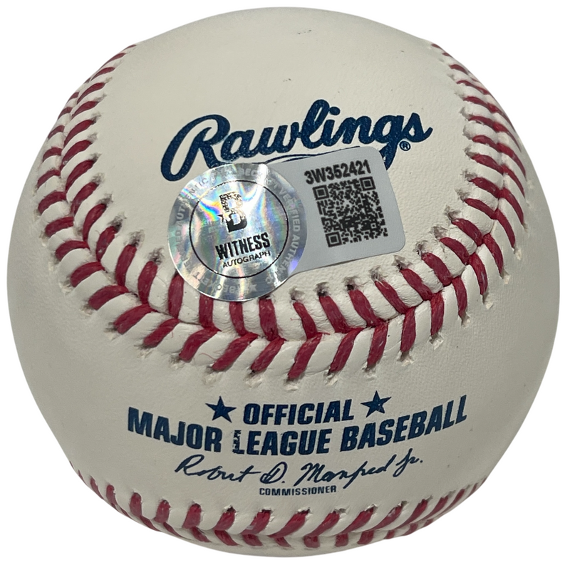 Jack Morris Signed Autographed ROMLB Baseball Beckett Witness BAS COA