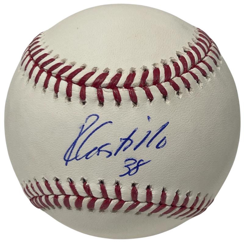 Rusney Castillo Signed Autographed ROMLB Baseball Boston Red Sox LSCM COA A