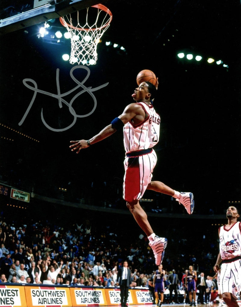 Steve Francis Signed Autographed Houston Rockets 8x10 Photo LSCM COA #1
