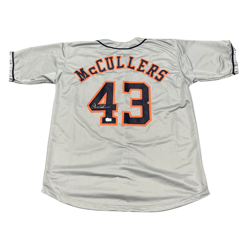 Lance McCullers Signed Houston Astros Custom Jersey Beckett Witness BAS COA