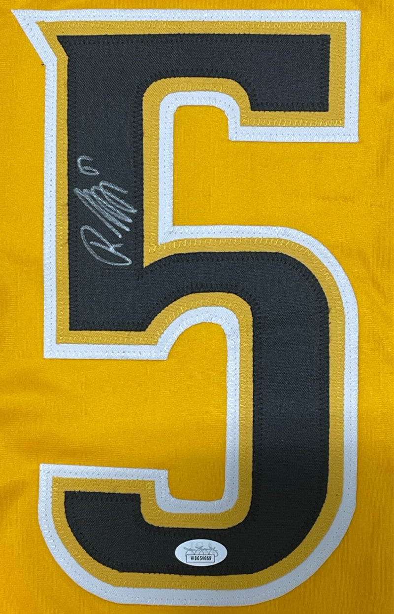 Roman Josi Signed Autographed Nashville Predators Custom Jersey JSA COA
