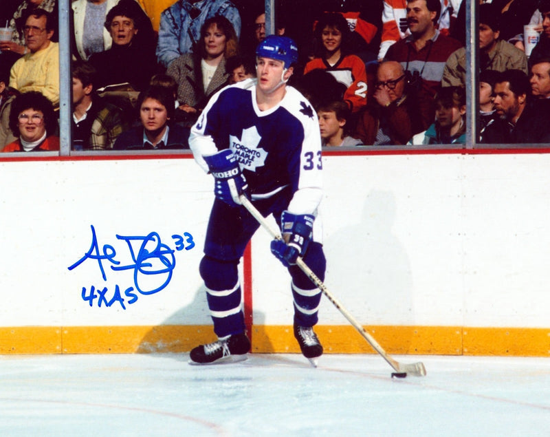 Al Iafrate Signed Toronto Maple Leafs 8x10 Photo w/ 4x AS Inscription LSCM COA