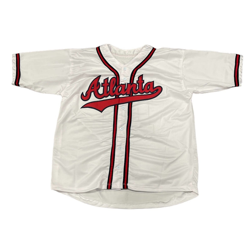 Ronald Acuna Jr. Signed Atlanta Braves Custom Jersey JSA Witness COA