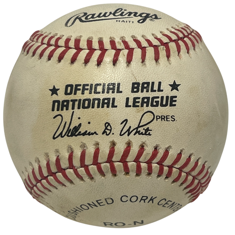 Andre Dawson Signed Autographed National League ONL Baseball Cubs HOF LSCM COA