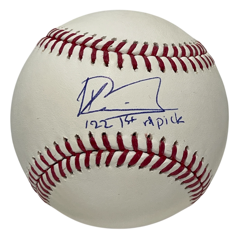 Kevin Parada Signed ROMLB Baseball w/ '22 1st Rd Pick Beckett BAS COA Mets