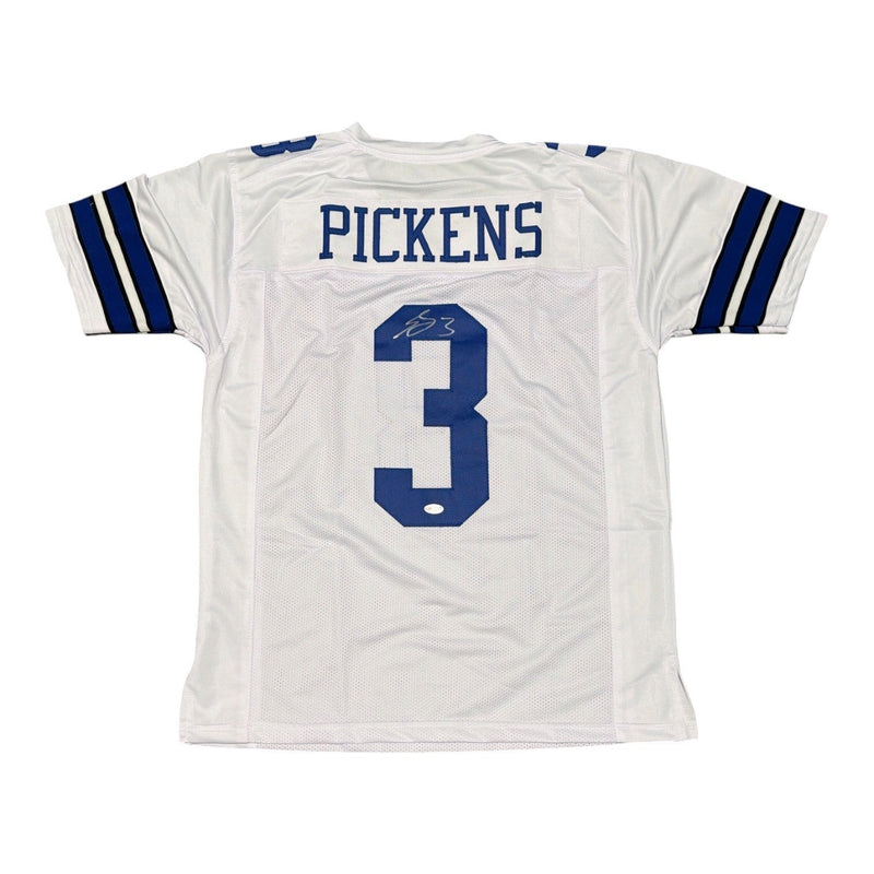 George Pickens Signed Autographed Dallas Cowboys Custom Jersey JSA Witness COA
