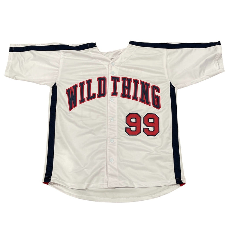 Charlie Sheen Signed Major League Wild Thing Jersey Blow Me Ump! Beckett BAS COA