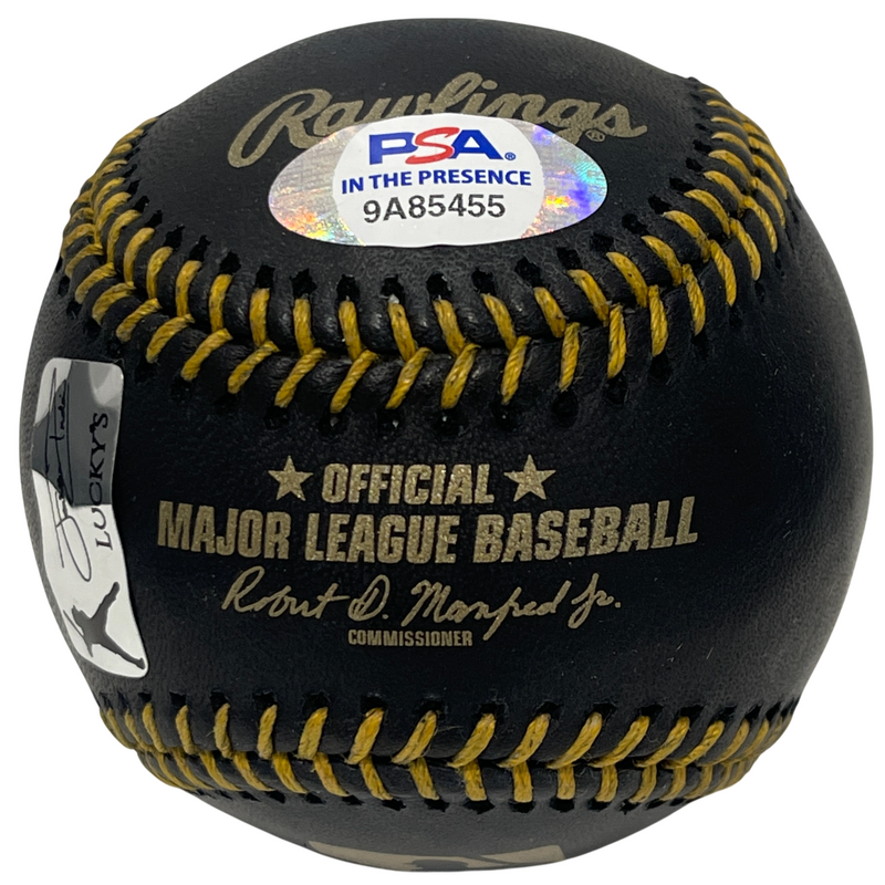 Jonathan India Signed 2021 NL ROY Black ROMLB Baseball PSA ITP HOLO COA Royals