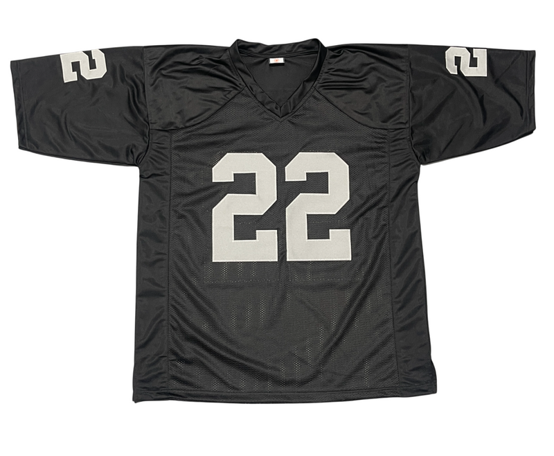 Mike Haynes Signed Raiders Custom Jersey w/ HOF 97 Beckett Witness BAS COA