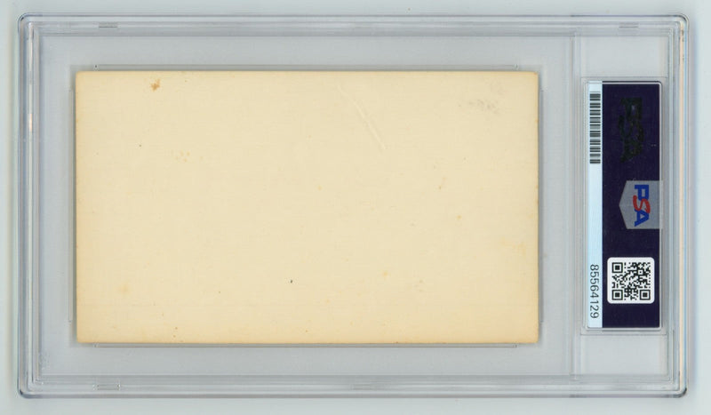 Hank Greenberg Signed Autographed 3x5 Index Card Cut PSA DNA Auto Tigers I