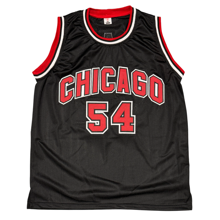 Horace Grant Signed Autographed Chicago Bulls Custom Jersey JSA Witness COA
