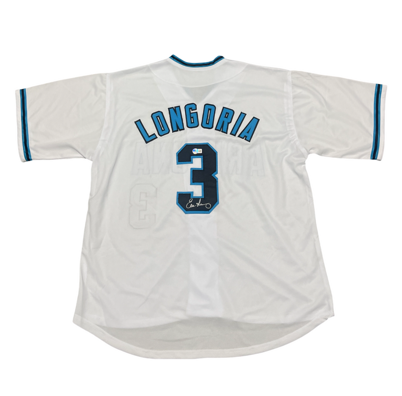 Evan Longoria Signed Arizona Diamondbacks Custom Jersey Beckett BAS COA