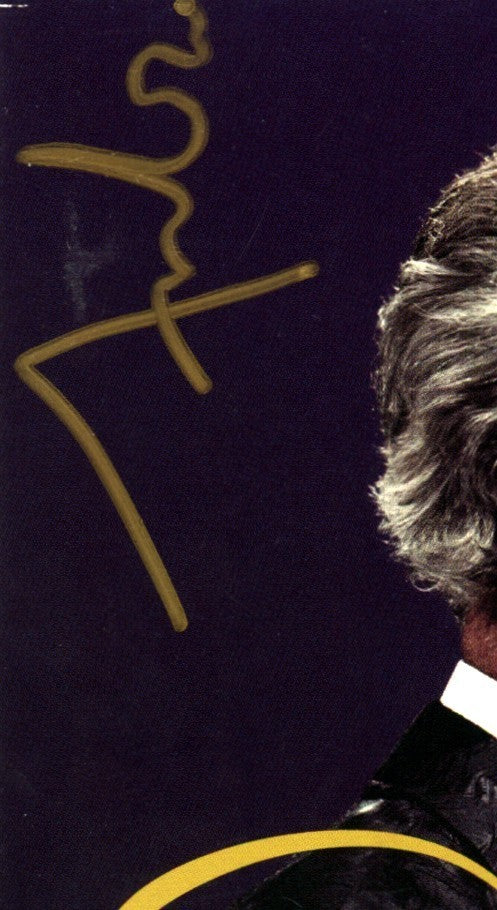 Andrea Bocelli Signed Autographed 30th Anniversary Duets 4x6 CD Insert JSA COA