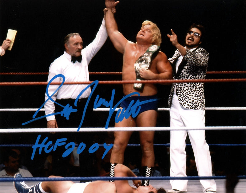 Greg "Hammer" Valentine Signed WWE 8x10 Photo w/ HOF 2004 LSCM COA #2