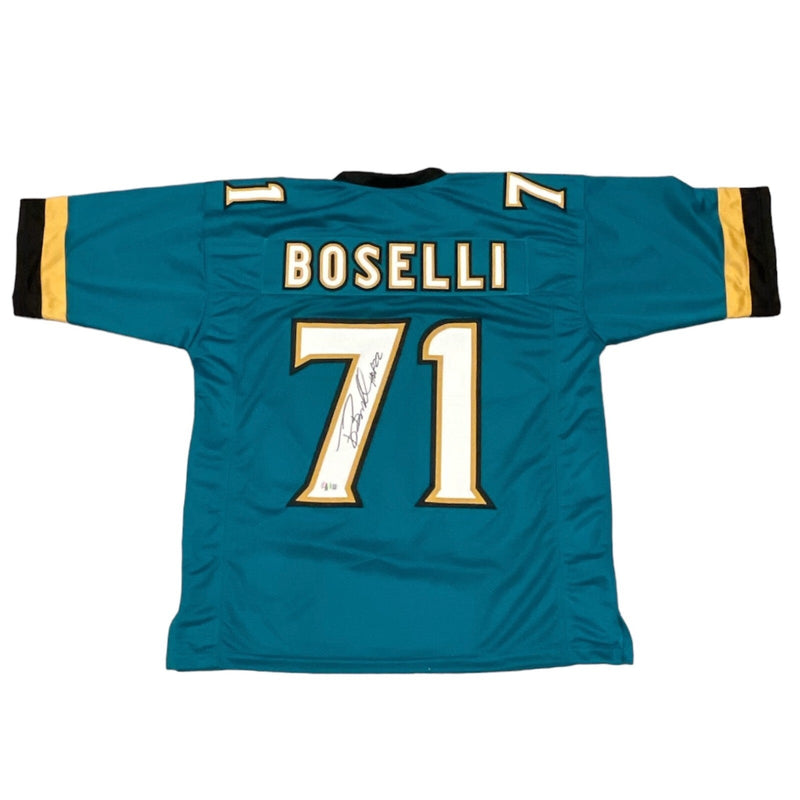 Tony Boselli Signed Jacksonville Jaguars Custom Jersey HOF 22 Beckett W BAS COA