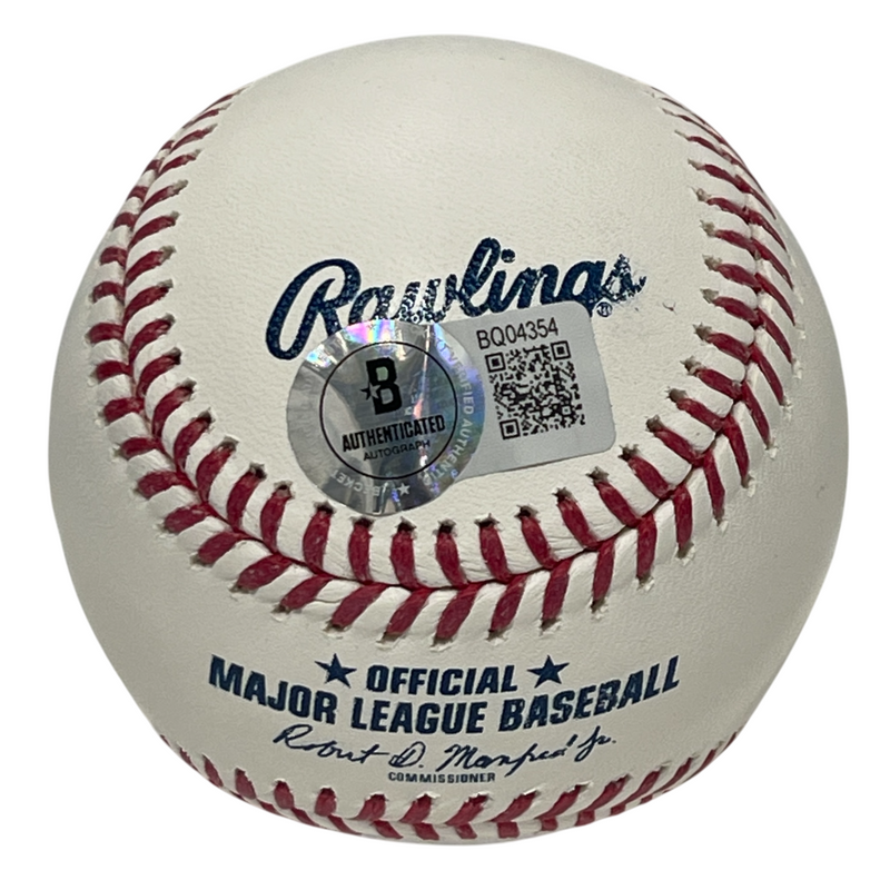 Tony Armas Signed ROMLB Baseball w/ 81 84 All Star Beckett BAS COA