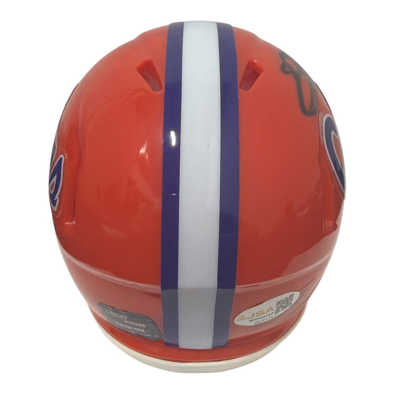 Emmitt Smith Signed Autographed Florida Gators Speed Mini Helmet PROVA + JSA COA