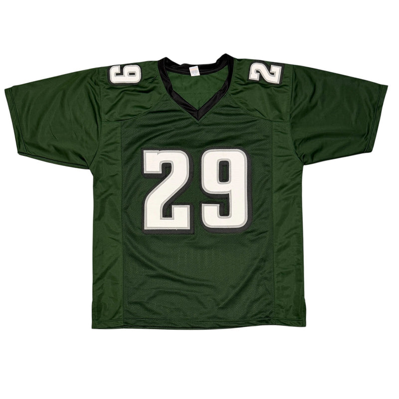 LeGarrette Blount Signed Eagles Custom Jersey w/ F**K The Cowboys JSA Wit COA