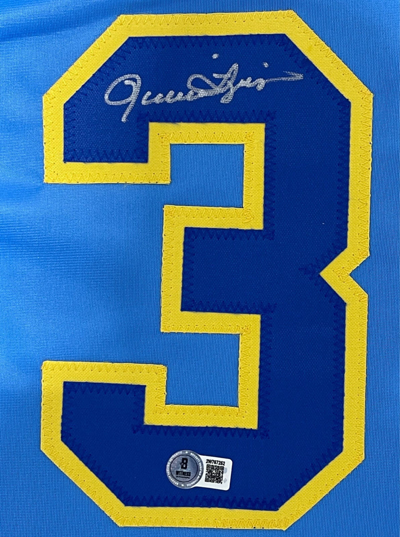 Rollie Fingers Signed Milwaukee Brewers Custom Jersey Beckett Witness BAS COA