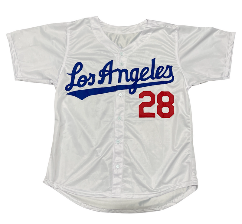 Pedro Guerrero Signed Dodgers Custom Jersey w/ 81 WS MVP Beckett W BAS COA