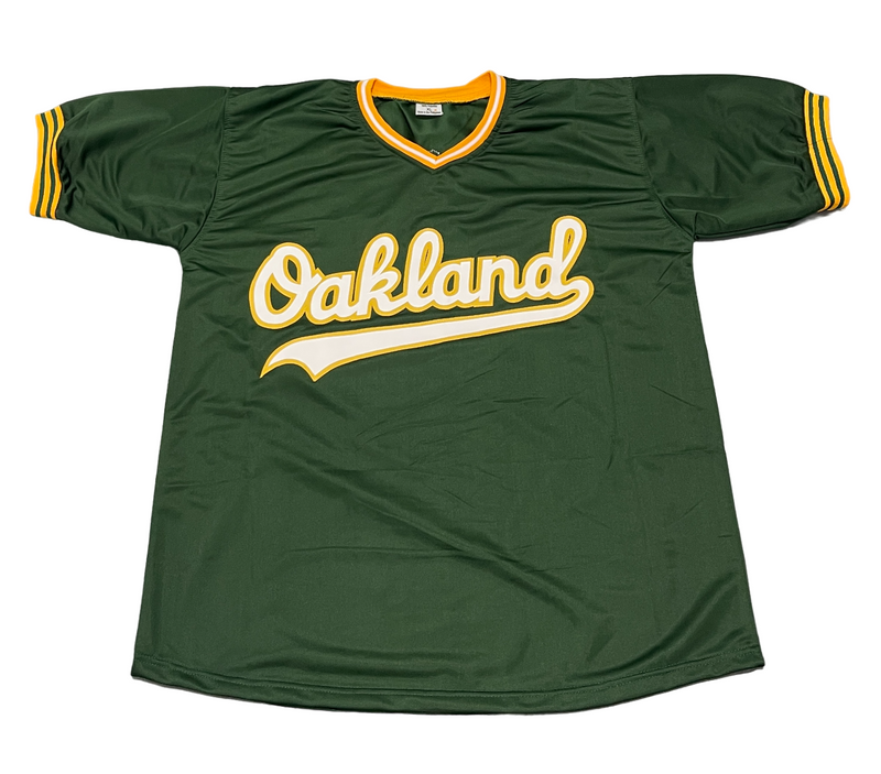 Jose Canseco Signed Oakland Athletics Custom Jersey Beckett Witness BAS COA