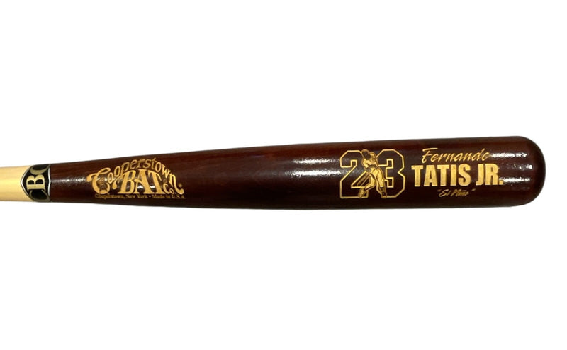 Fernando Tatis Jr. Unsigned Custom LE Cooperstown Bat "El Nino" San Diego Padres