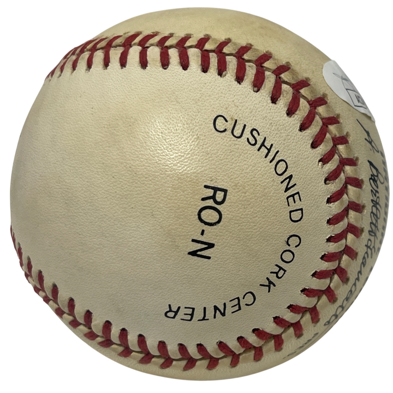 Fernando Valenzuela Signed Rawlings National League Baseball Dodgers JSA COA B