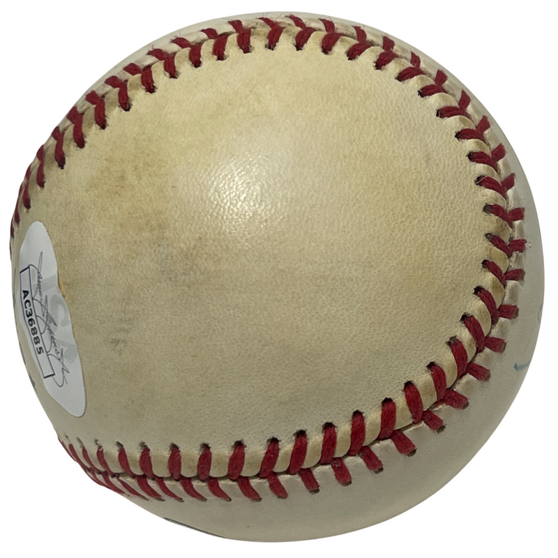 Fernando Valenzuela Signed Rawlings National League Baseball Dodgers JSA COA B