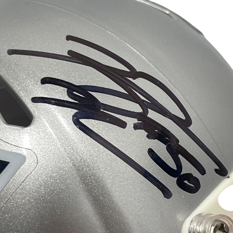 Rob Ninkovich Signed Patriots Speed Mini Helmet w/ SB XLIX LI Beckett W BAS COA