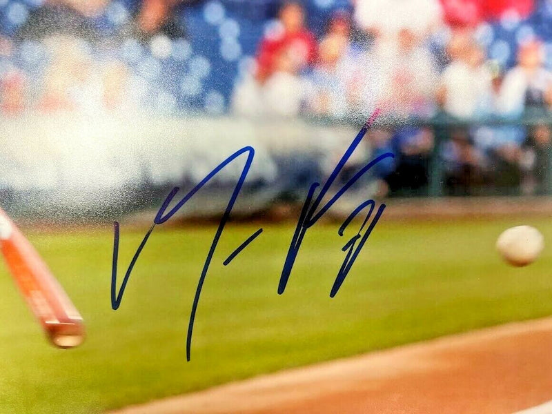 Maikel Franco Signed Auto Autographed 16x20 Photo LSCM COA HOLO PF Phillies