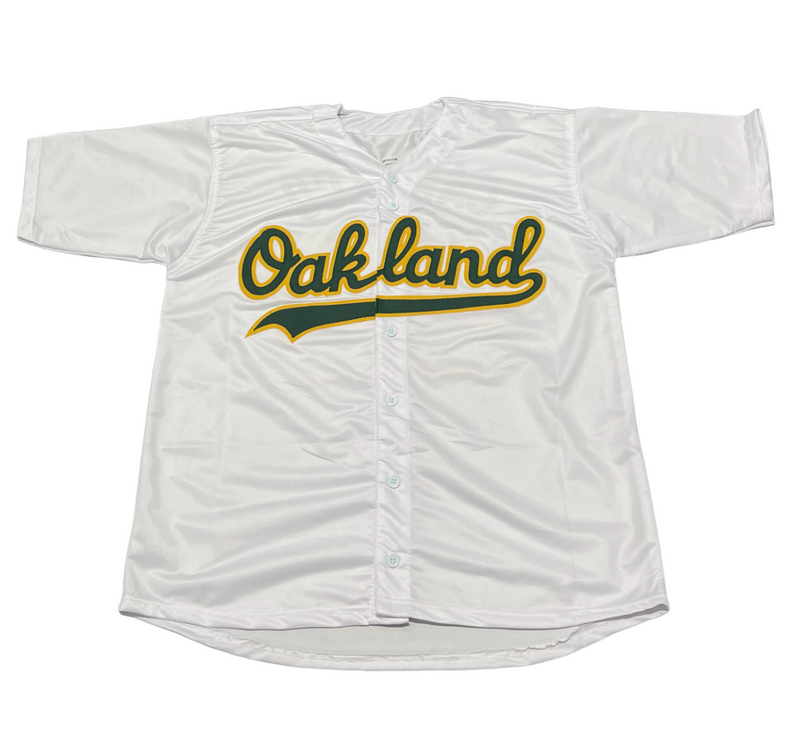 Jose Canseco Signed Oakland Athletics Custom Jersey Beckett Witness BAS COA