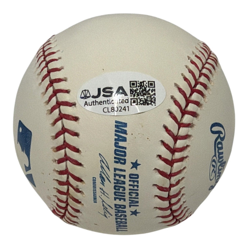 Mike Mussina Signed Autographed ROMLB Baseball JSA COA Orioles New York Yankees