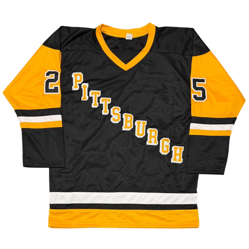 Kevin Stevens Signed Penguins Custom Jersey w/ 2x Cup Beckett Witness BAS COA