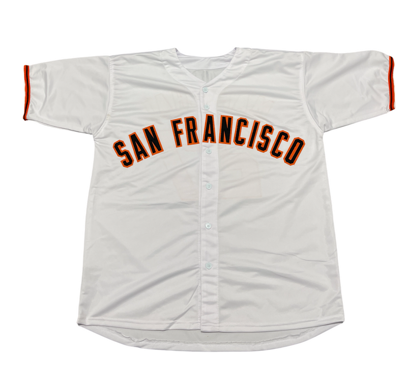 Juan Marichal FULL NAME Signed Giants Custom White Jersey Beckett Wit BAS COA