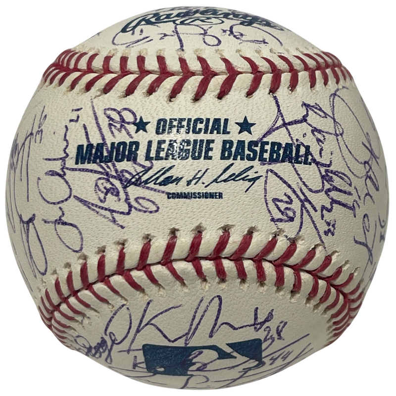 2008 Long Island Ducks Team Signed Autographed ROMLB Baseball LSCM COA