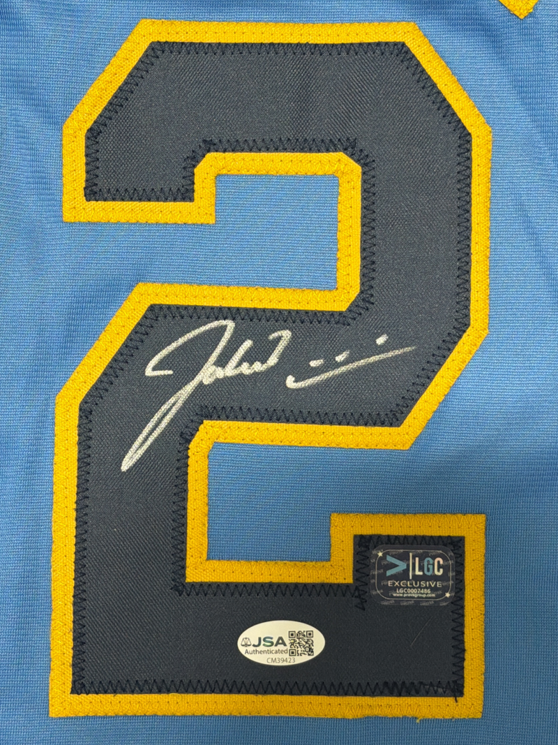 Jacob Misiorowski Signed Milwaukee Brewers Custom Jersey Prova + JSA COA