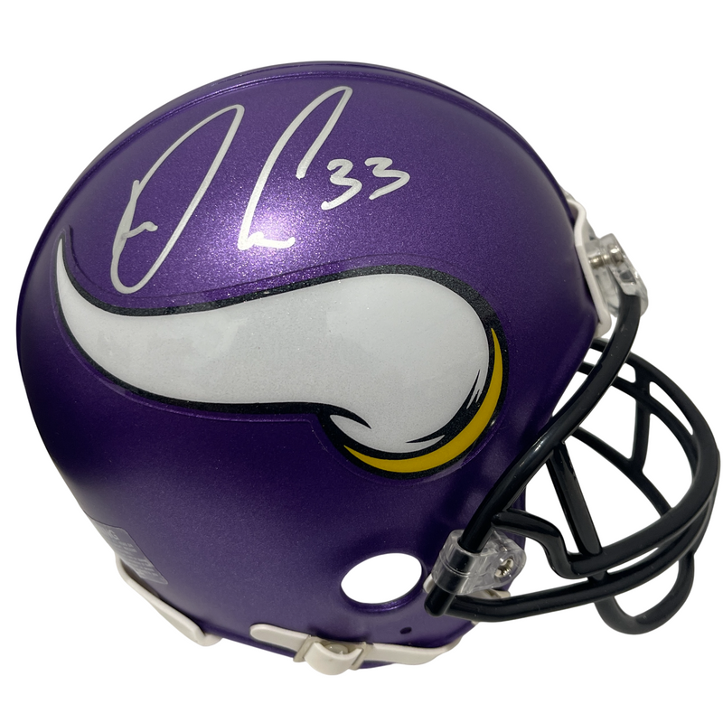 Dalvin Cook Signed Autographed Minnesota Vikings Speed Mini Helmet LE/33 JSA COA