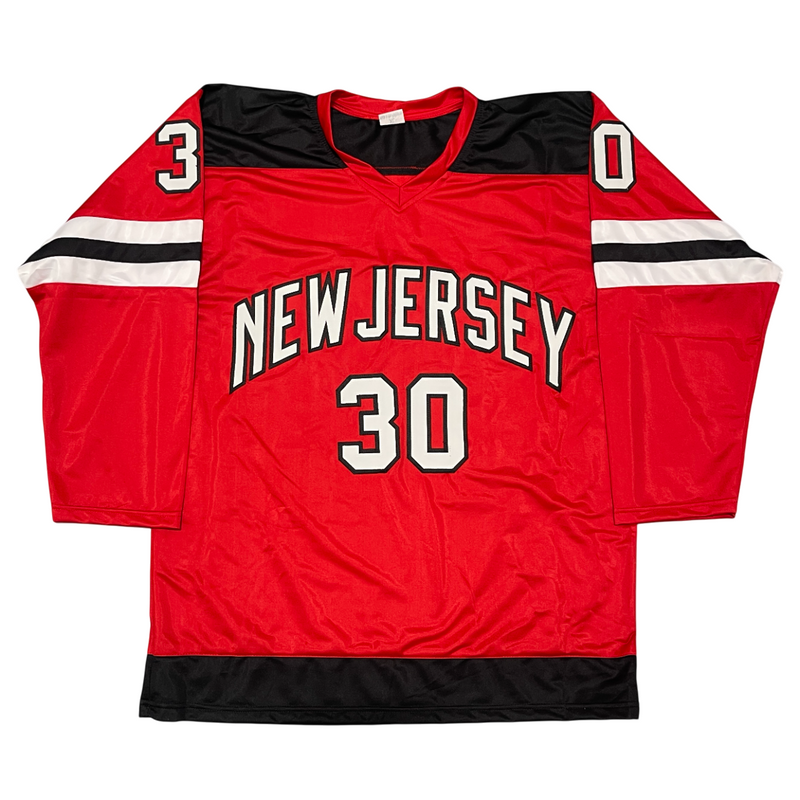 Martin Brodeur Signed Autographed New Jersey Devils Custom Jersey JSA COA