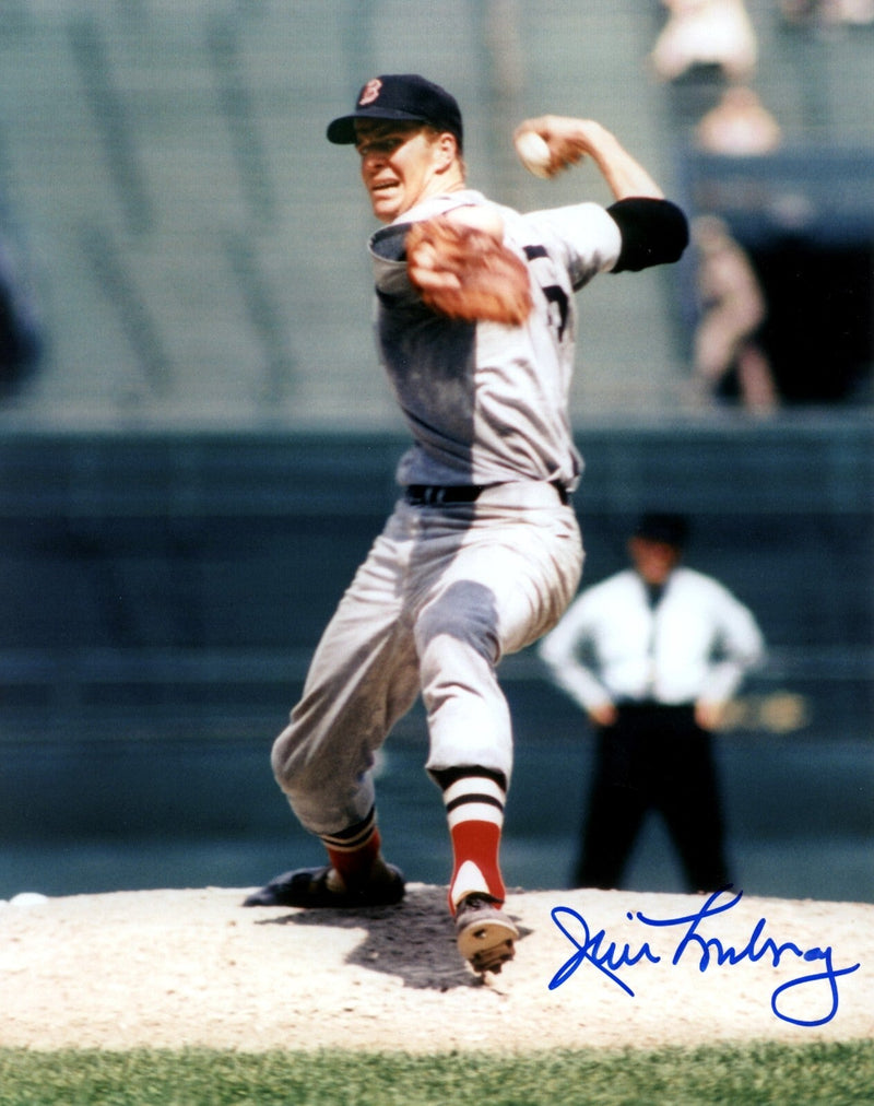Jim Lonborg Signed Autographed Boston Red Sox 8x10 Photo LSCM COA #1