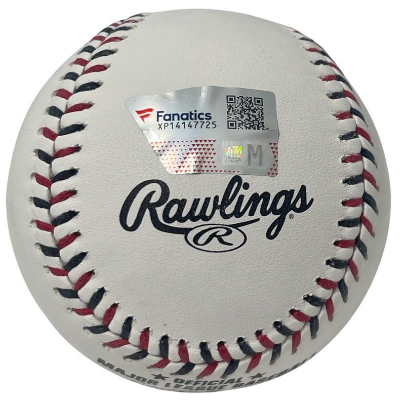 Johnny Bench Signed Autographed Cincinnati Reds Logo ROMLB Baseball FANATICS COA