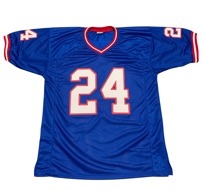 Ottis Anderson Signed New York Giants Custom Jersey Beckett Witness BAS COA