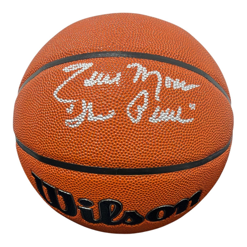 Earl Monroe Signed Autographed Wilson NBA Basketball w/ The Pearl JSA Wit COA