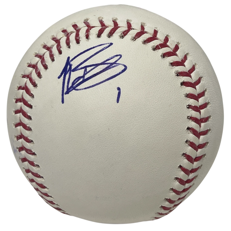 Tim Beckham Signed Autographed ROMLB Baseball Tampa Bay Rays LSCM COA