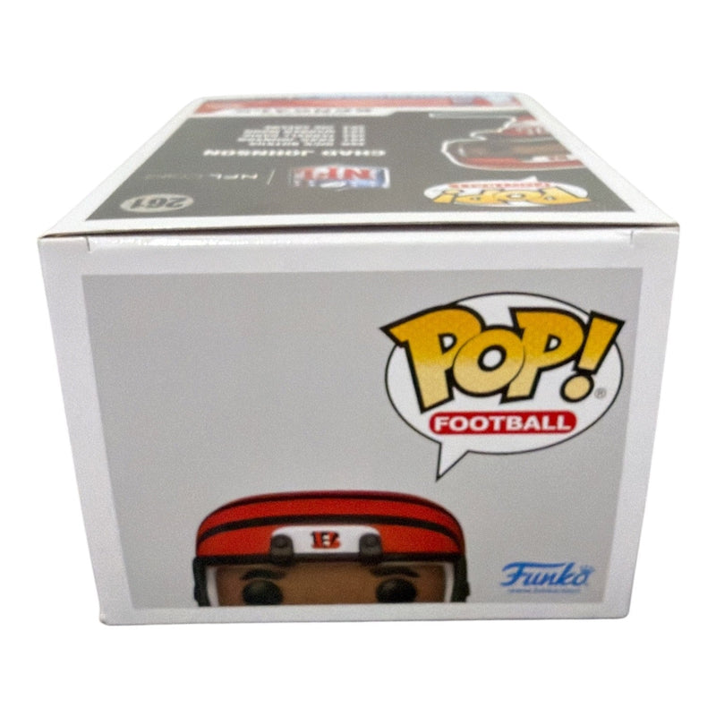 Chad Johnson Signed Cincinnati Bengals NFL Funko Pop 261 JSA Witness COA