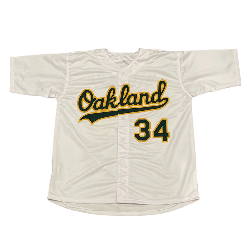 Dave Stewart Signed Oakland Athletics Custom Jersey 89 WS MVP Beckett W BAS COA