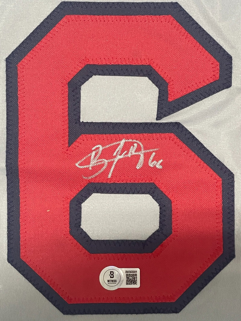 Brayan Bello Signed Boston Red Sox Custom Jersey w/ #66 Beckett Witness BAS COA
