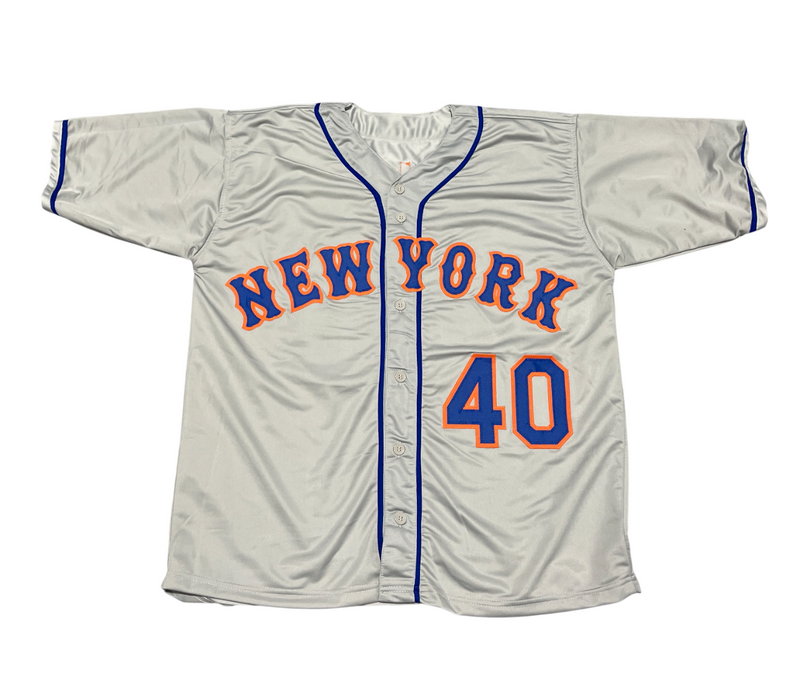 Bartolo Colon Signed Mets Custom Jersey w/ Big Sexy Beckett Witness BAS COA