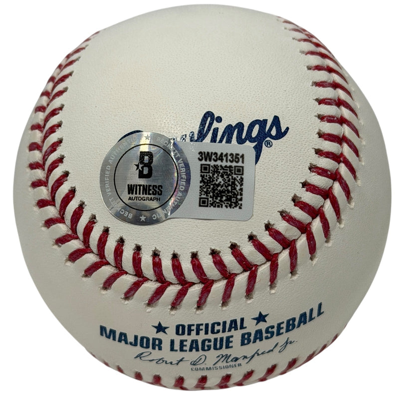 Ken Griffey Jr. Signed Autographed ROMLB Baseball Beckett Wit. BAS COA Mariners